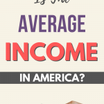 What is the average income in America